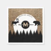 Rustic Camping Outdoor Adventure Servet (Voorkant)