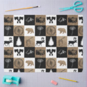 Rustic Camping Outdoor Adventure Tissuepapier (Craft)