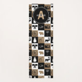 Rustic Camping Outdoor Adventure Yogamat (Voorkant)