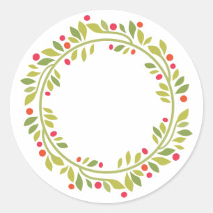 Rustic Canning  Homemade Jam of Pickles Ronde Sticker