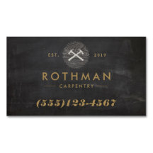 Rustic Carpenter Hammer Saw Construction Logo Busi