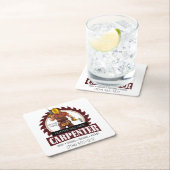 Rustic Carpenter Tools Woodworking Kartonnen Onderzetters (Insitu)