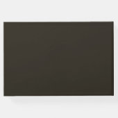  Rustic Carved Oak Tree Wedding Gastenboek (Achterkant)