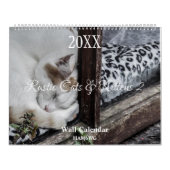 Rustic Cats & Kittens 2 Wall Agenda - HAMbyWG Kalender (Hoes)