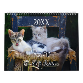 Rustic Cats & Kittens Kalender  HAMbyWG