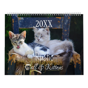 Rustic Cats & Kittens Kalender HAMbyWG