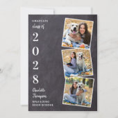 Rustic Chalkboard 3 Aankondiging van een foto-Afst (Voorkant)