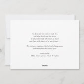 Rustic Chalkboard Holly Jolly-kerstfotokaart Feestdagenkaart (Achterkant)