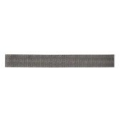 Rustic Charcoal Dash Mark Pattern Satijnen Lint (Voorkant)