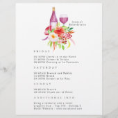Rustic Charm Bachelorette Party reisroute Flyer (Voorkant)