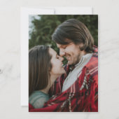 Rustic Charm Mason Jar String Lights Foto Weddensc Kaart (Achterkant)