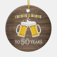 Rustic Cheers and Beers to 50 Years