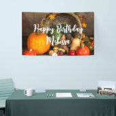Rustic Chef's Table Bounful Harvest Birthday Spandoek (Beurs)
