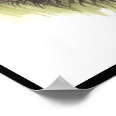 Rustic Cherry Blossom in Spring Landscape Poster (Hoek)