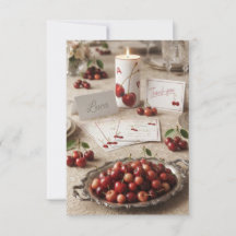 Rustic Cherry Fruit "On the Nature" Collectie Gr