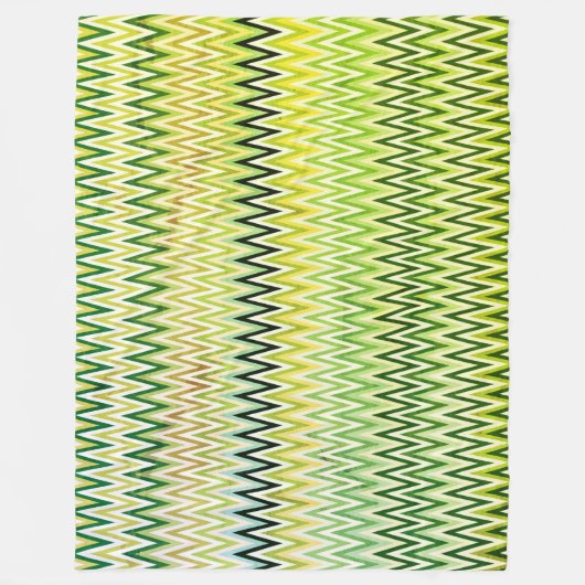 Rustic Chevron Zigzag Pattern Fleece Deken (Voorkant)