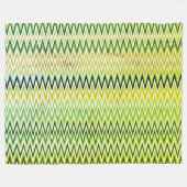 Rustic Chevron Zigzag Pattern Fleece Deken (Voorkant (Horizontaal))