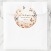 Rustic Chic Botanical Label for Weddings Gifts (Tas)
