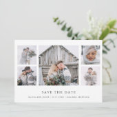 Rustic Chic | Fotoraster Save The Date (Staand voorkant)