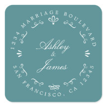 Rustic Chic Future Mrs Wedding Return Address C