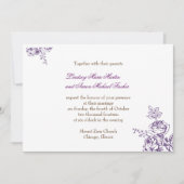 Rustic Chic Wedding Uitnodiging (Voorkant)