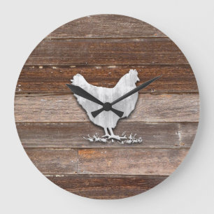 Rustic Chicken (Bruin Boards) Grote Klok