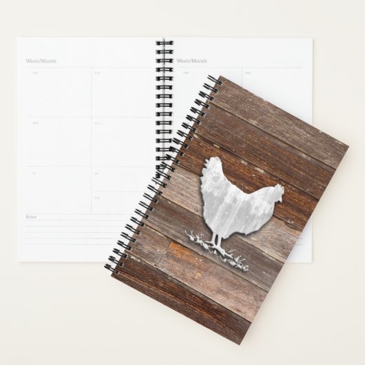 Rustic Chicken (Bruin Boards) Planner (Display)