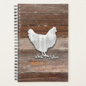 Rustic Chicken (Bruin Boards) Planner (Voorkant)