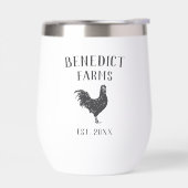 Rustic Chicken Personalised Boerderij Name (Links)