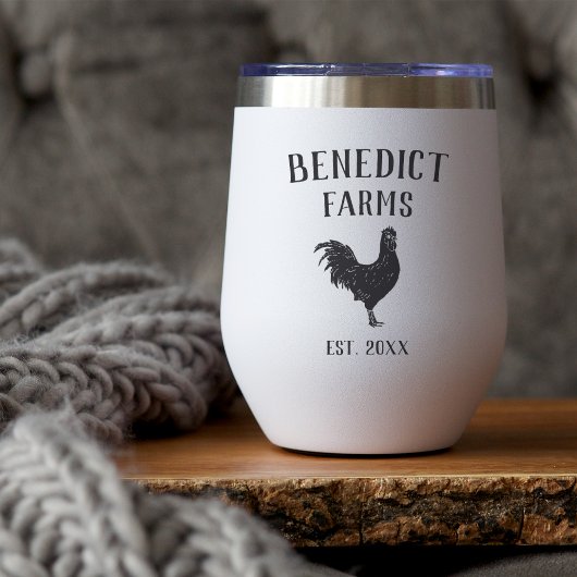 Rustic Chicken Personalised Boerderij Name