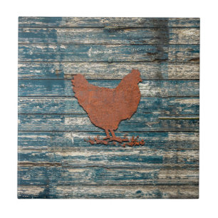 Rustic Chicken (Rusty) Tegeltje