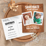 Rustic Childhood Foto's  hout sparen de datum Aankondigingskaart<br><div class="desc">Personaliseer met je kindertijd foto's om een unieke creëer op te slaan de datumkaart. Het omgekeerde heeft extra bewaar de datumgegevens,  inclusief uw trouwwebsite,  met uw retouradres en ruimte voor het adres van uw ontvanger.</div>