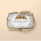 Rustic Chippy Wood Country Farmhouse Visitekaartje
