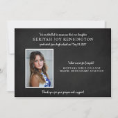 Rustic Christelijk Afstuderen Announcement Verse Kaart (Achterkant)