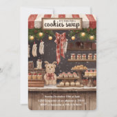 “Rustic Christmas Cookie Swap  Kaart (Voorkant)