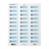 Rustic Christmas Stockings Holiday  Etiket (Full Sheet)