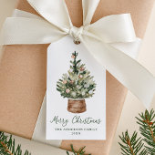 Rustic Christmas Tree Ornaments Neutral Holiday Cadeaulabel