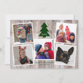 RUSTIC CHRISTMAS TREE Photo Collage (Voorkant)
