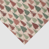 Rustic Christmas Tree Tissuepapier (Detail)