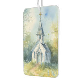 Rustic Church Path in Wildflower Meadow Luchtverfrisser (Links)