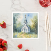 Rustic Church Path in Wildflower Meadow Servet (Insitu)