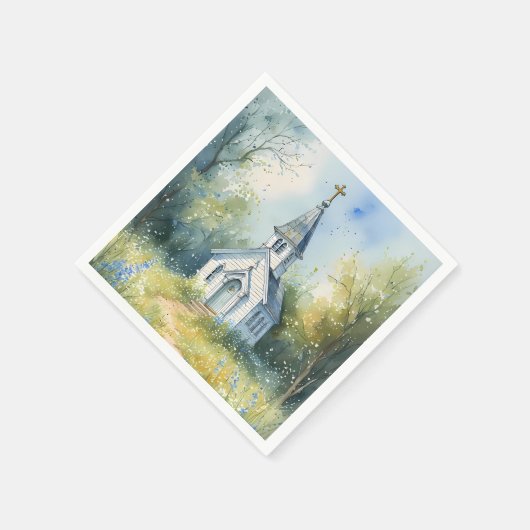 Rustic Church Path in Wildflower Meadow Servet (Hoek)