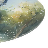 Rustic Church Path in Wildflower Meadow Snijplank (Hoek)