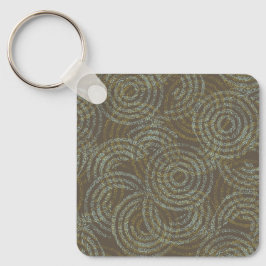 Rustic Circle Song Sleutelhanger