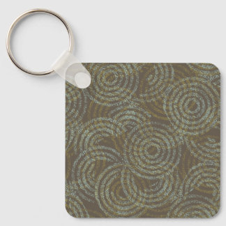 Rustic Circle Song Sleutelhanger