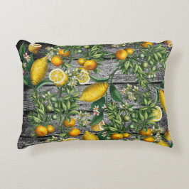 Rustic Citrus Garden Accent Kussen