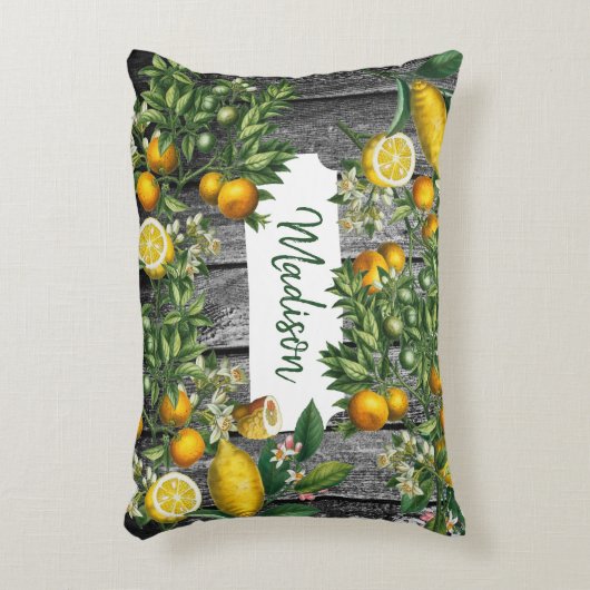 Rustic Citrus Garden Accent Kussen (Voorkant(Verticaal))