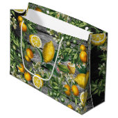 Rustic Citrus Garden Groot Cadeauzakje (Voorkant Gekanteld)