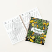 Rustic Citrus Garden Recipes Cookbook Notitieboek (Binnen)