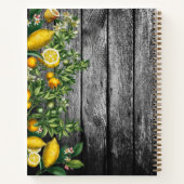 Rustic Citrus Garden Recipes Cookbook Notitieboek (Achterkant)